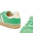 Adidas Gazelle Indoor Sneaker in Energy Green/Off White/Beige