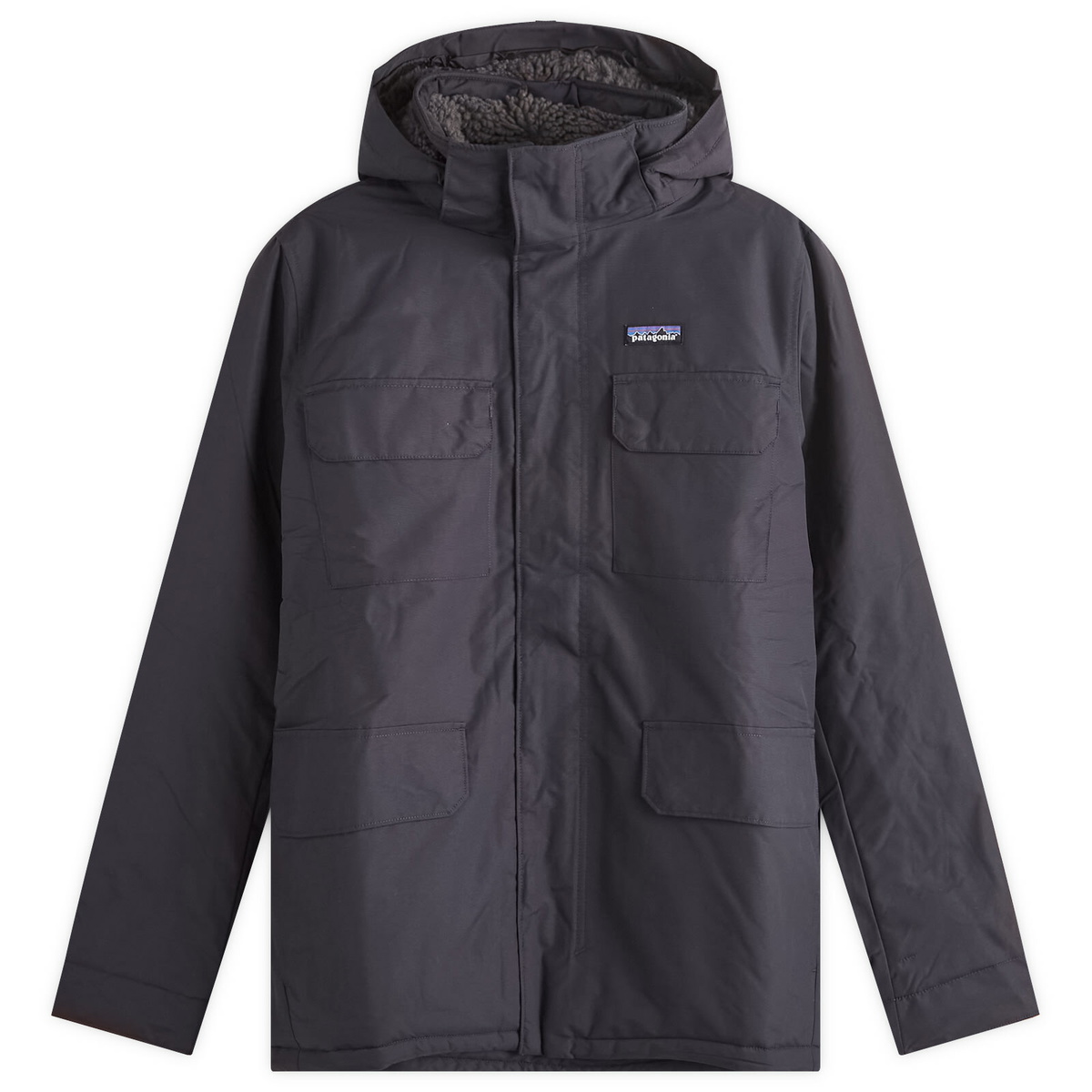 Patagonia Men's Isthmus Parka Jacket in Ink Black