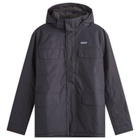 Patagonia Men's Isthmus Parka Jacket in Ink Black