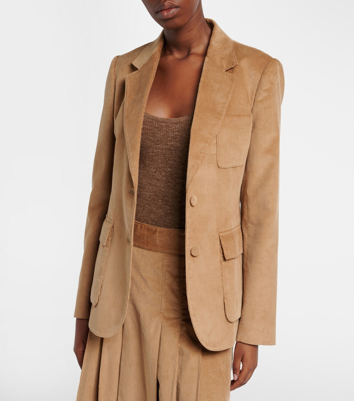 Gabriela Hearst Cinxia cashmere, silk, and hemp tank top
