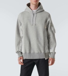 Sacai Cotton-blend hoodie