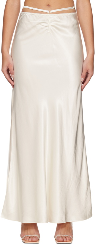 Photo: Anna October Off-White Simonett Maxi Skirt