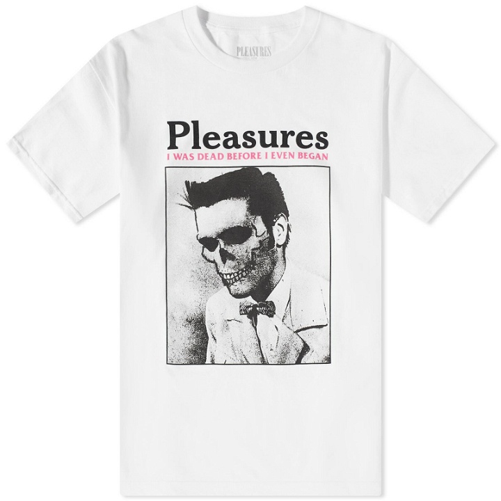 Photo: Pleasures Men's Dead T-Shirt in White
