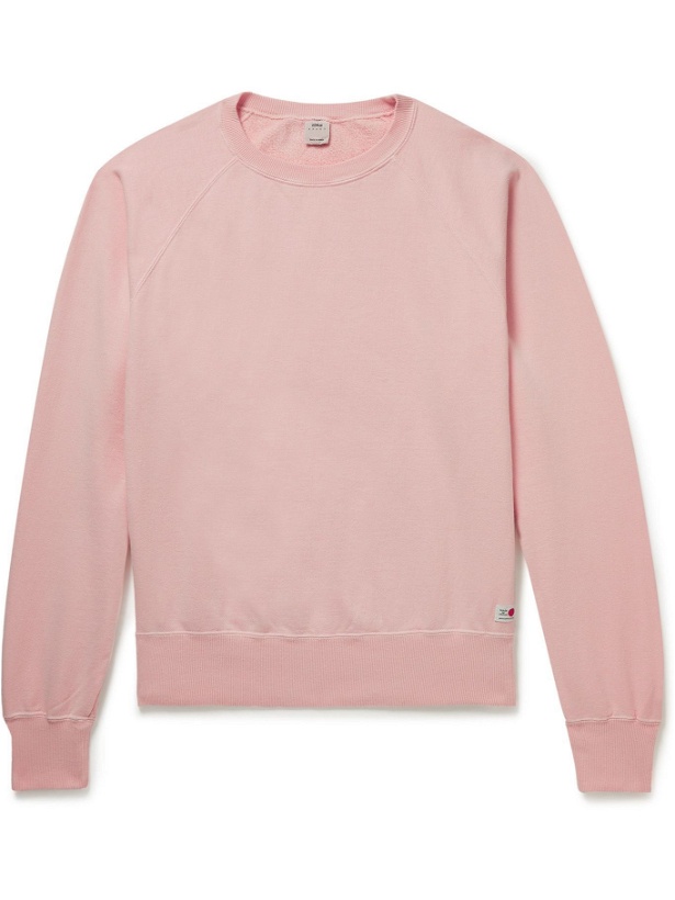 Photo: EDWIN - Cotton-Jersey Sweatshirt - Pink