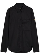 Belstaff Scale Cotton Shirt Black