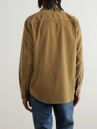 CELINE - Cotton-Corduroy Shirt - Brown