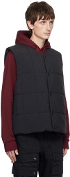 Burberry Black Quilted Puffer Vest