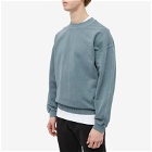 Cole Buxton Men's Warm Up Crew Sweat in Washed Green