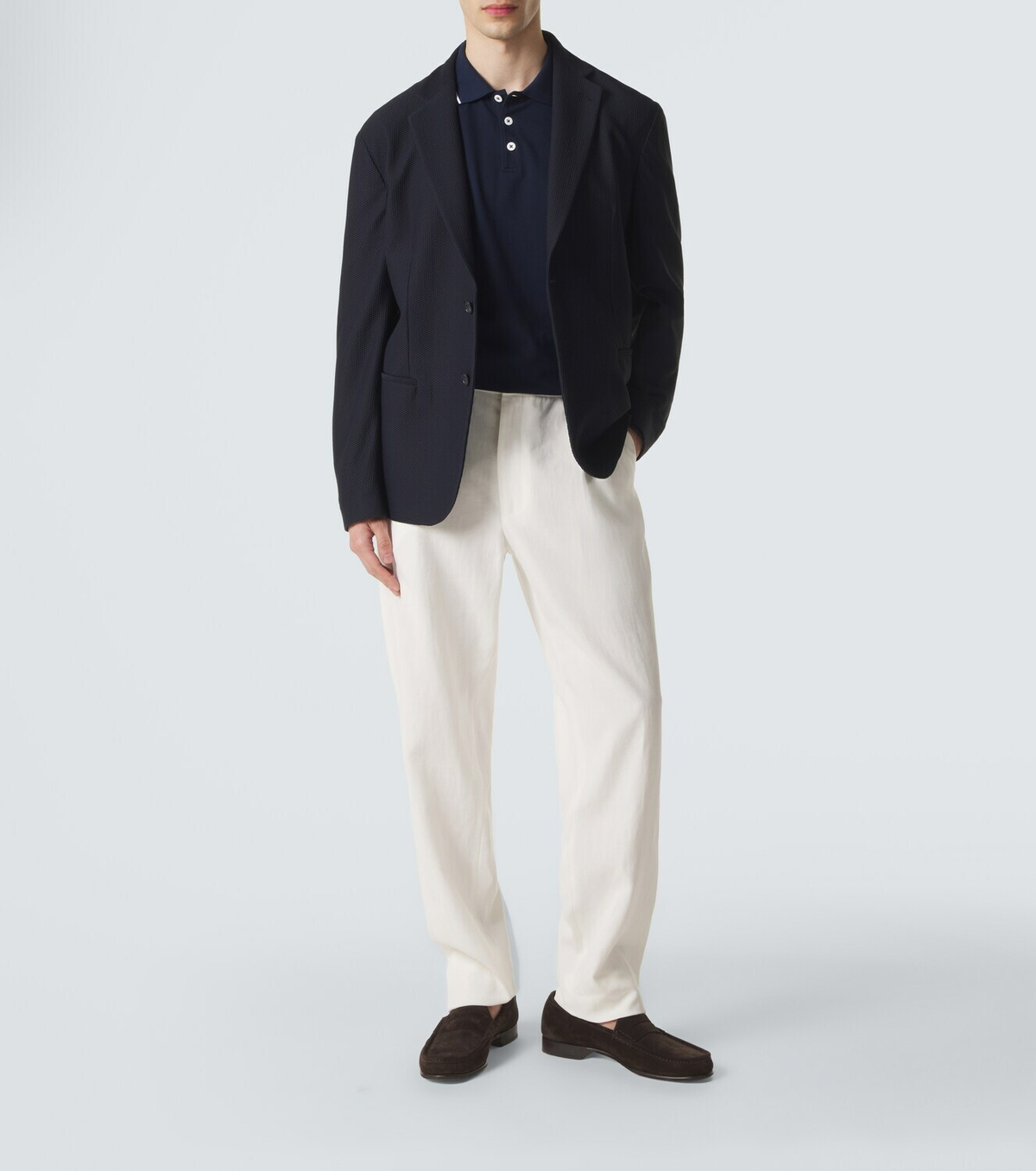 Giorgio Armani Cotton piqué polo shirt