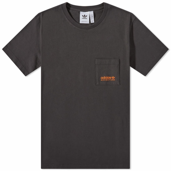 Photo: Adidas Men's Adventure Pocket T-Shirt in Carbon