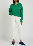 Polo Ralph Lauren Curved Tapered-leg Jeans White