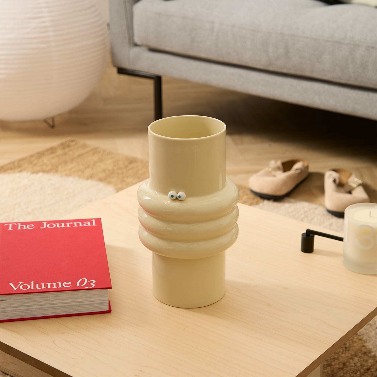 Home Studyo x Lucas Zanotto Vase in Sand 