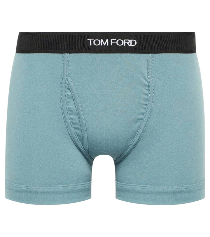 Photo: Tom Ford Cotton-blend jersey boxer briefs