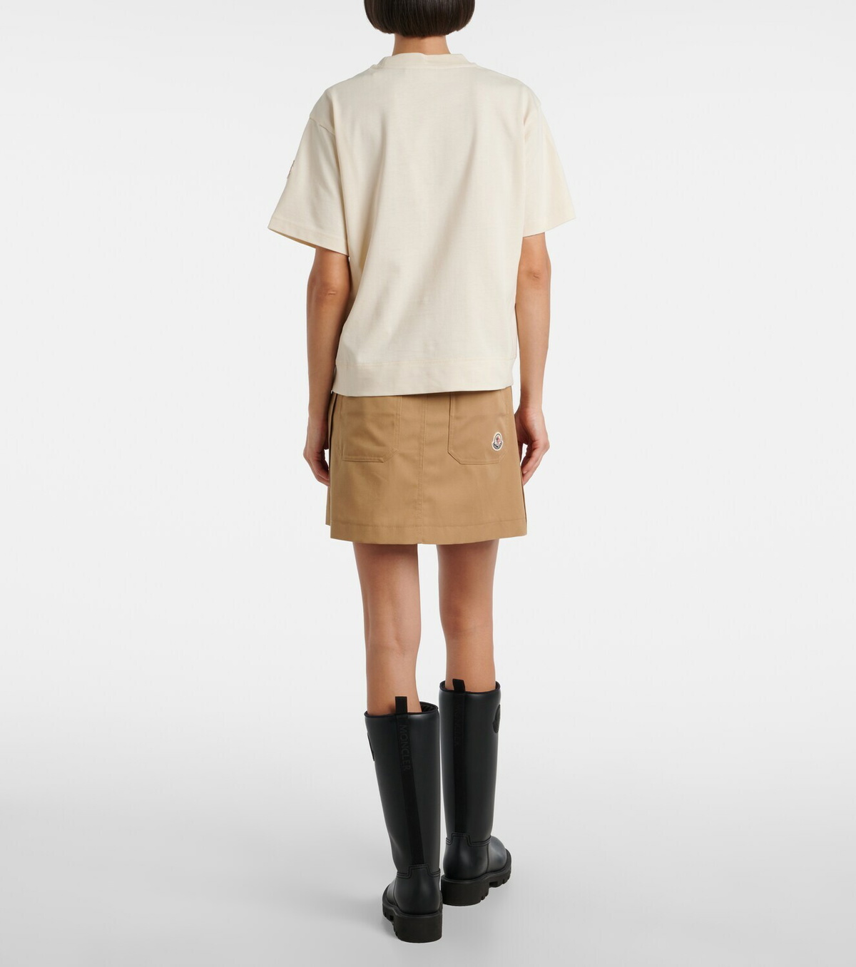 Moncler Grenoble Logo cotton jersey T-shirt