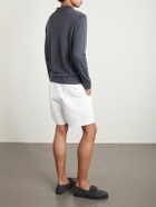 Barena - Pevaron Merino Wool Polo Shirt - Gray