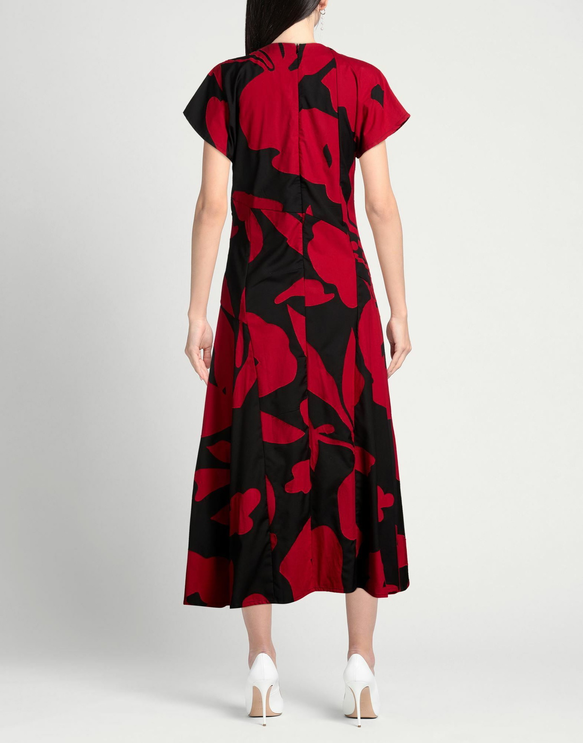 Lovebirds Womens Midi dress in Red