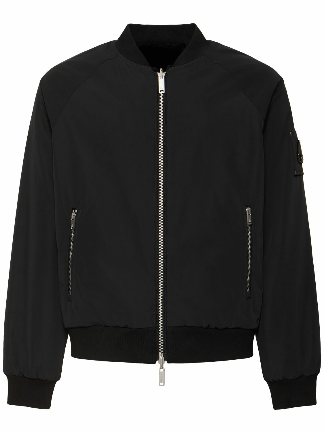 MOOSE KNUCKLES｜LEATHER JACKETS (JONES JACKET (M13LL313 Moose Knuckles Jones Perforated Lamb Leather Biker Jacket