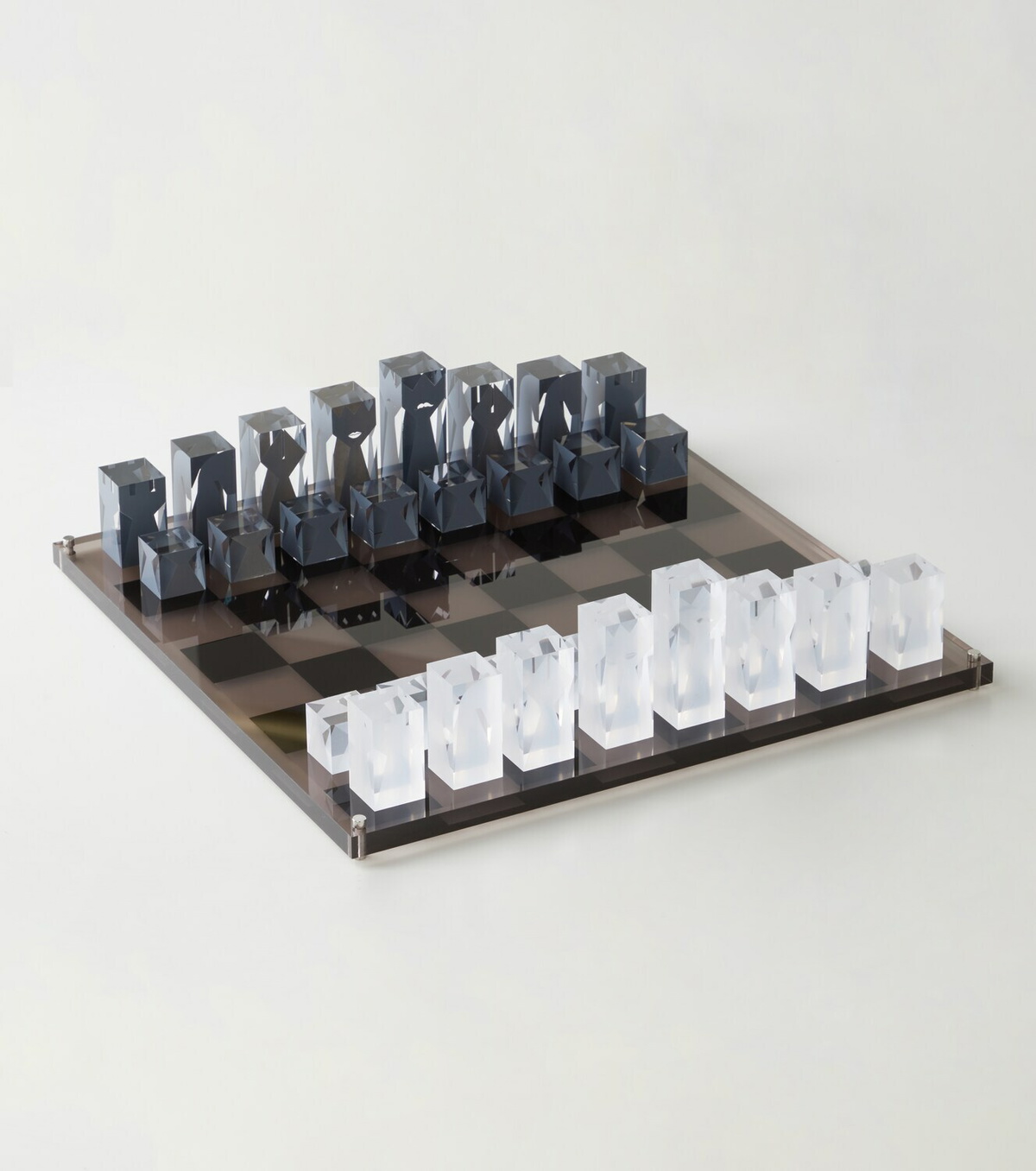 Jonathan Adler Acrylic chess set