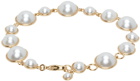 Numbering White & Gold #9906 Bracelet