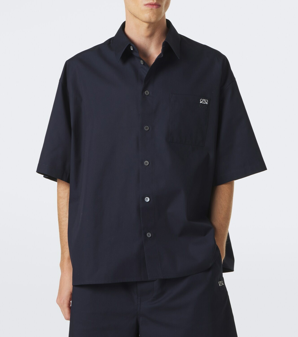 Loewe Anagram cotton twill shirt