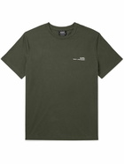 A.P.C. - Item Logo-Print Cotton-Jersey T-Shirt - Green