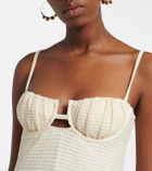 Montce Petal knitted minidress