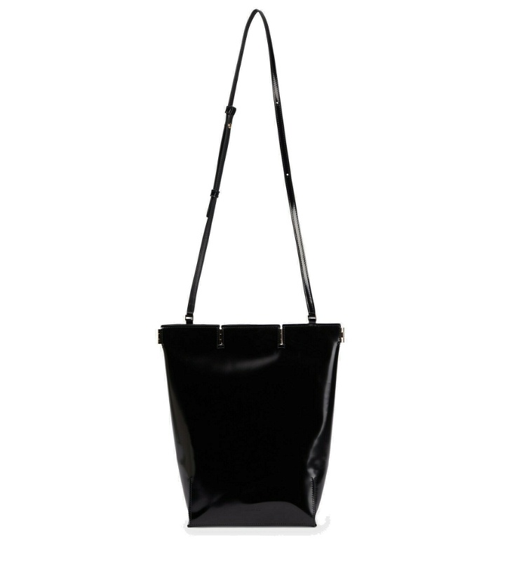 Photo: Peter Do - Hinged Medium leather tote bag