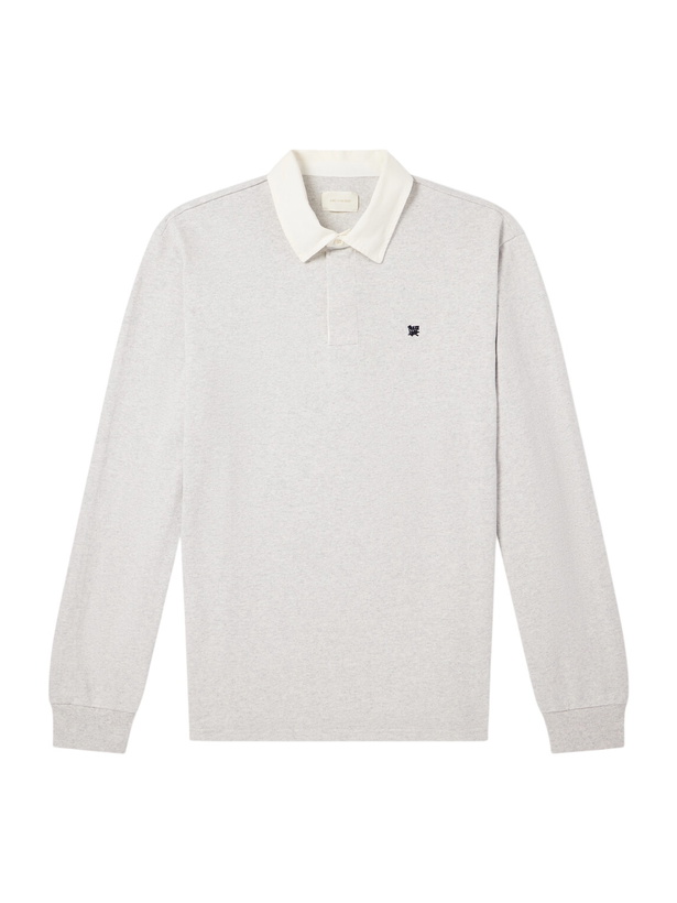 Photo: Aimé Leon Dore - Logo-Embroidered Cotton-Jersey Polo Shirt - White