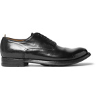 Officine Creative - Anatomia Polished-Leather Derby Shoes - Men - Black
