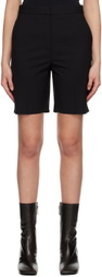 Theory Black Four-Pocket Shorts