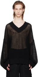 A. A. Spectrum Black Century Sweater
