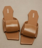 Loewe Origami leather slides