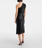 The Sei Asymmetric silk top