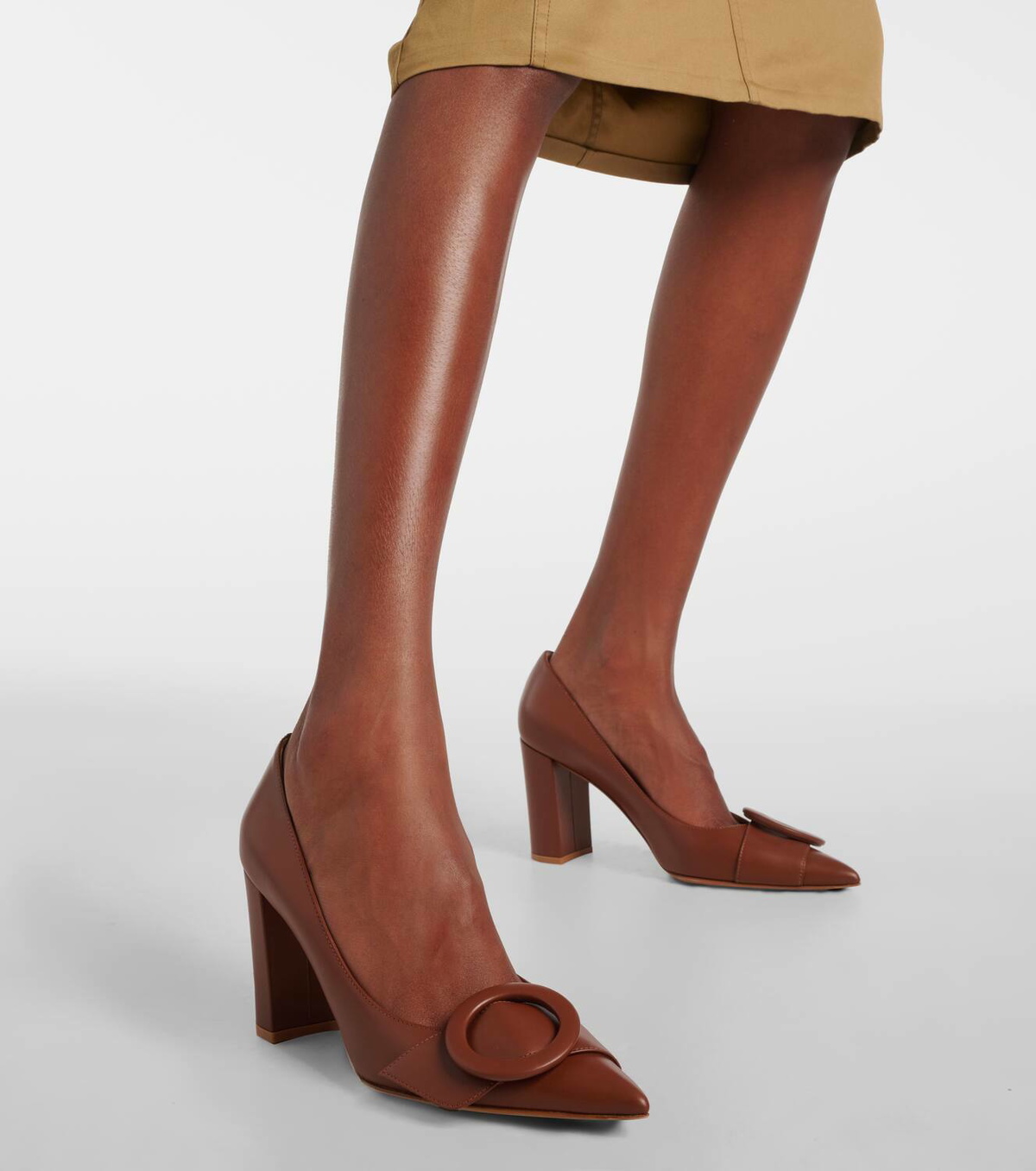Gianvito Rossi 85 leather pumps Gianvito Rossi
