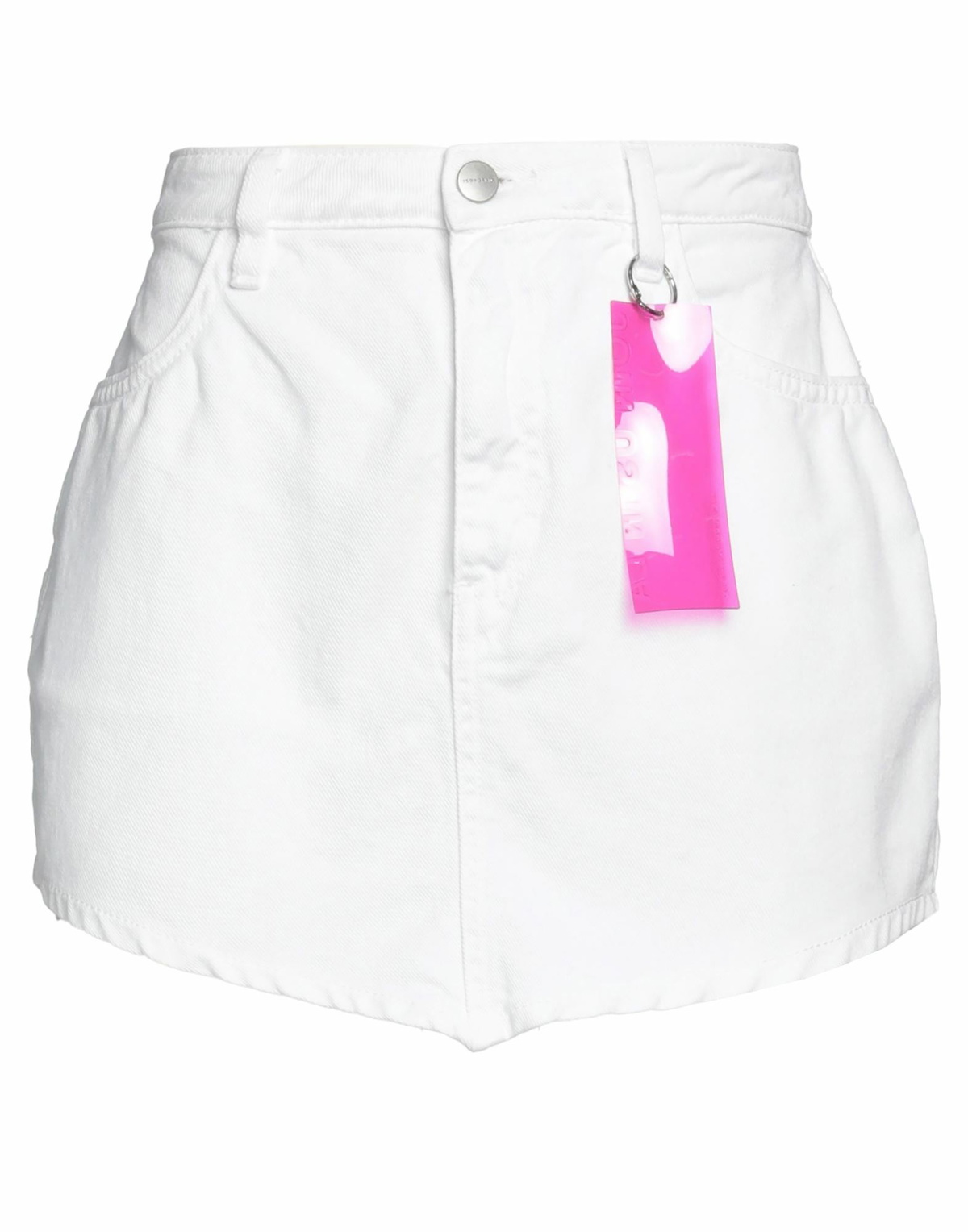 Icon Denim Womens Denim skirt in White