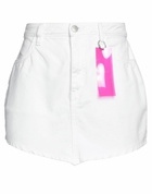 Icon Denim Womens Denim skirt in White