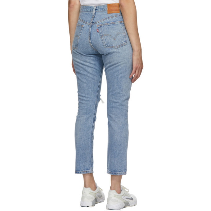 Levis RIBCAGE WIDE LEG H223 Blue