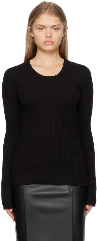 Photo: House of Dagmar Black Vita Long Sleeve T-Shirt