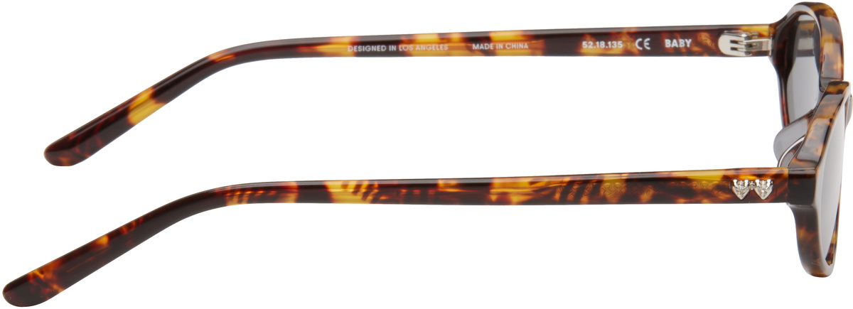 BONNIE CLYDE Brown Baby Sunglasses