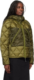 ROA Khaki Light Down Jacket
