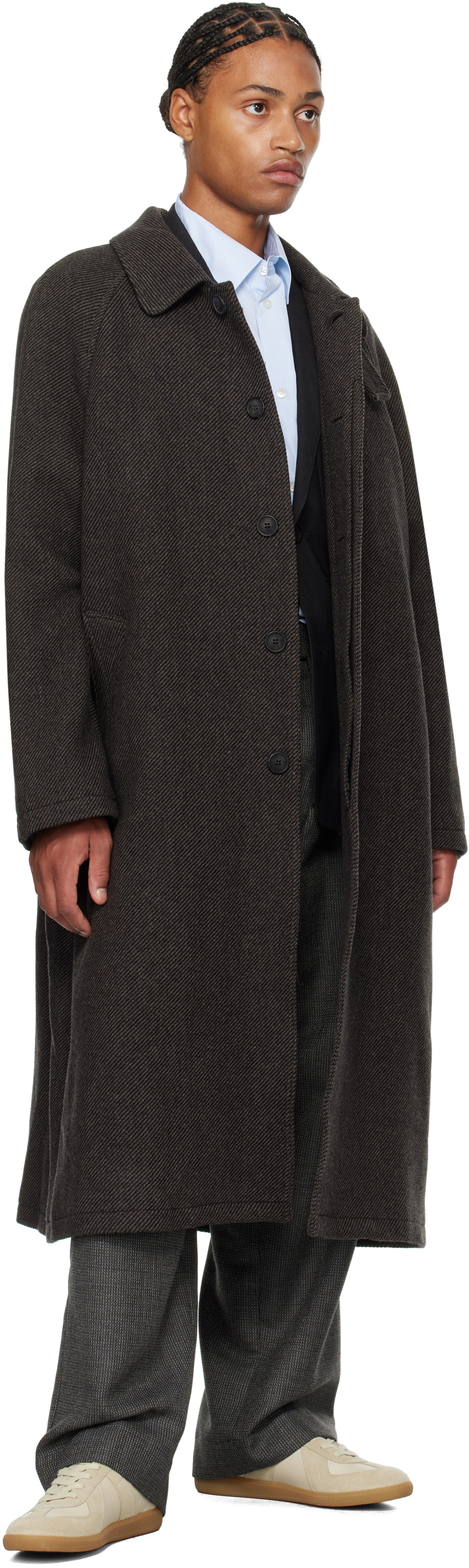 mfpen Brown Installation Coat mfpen