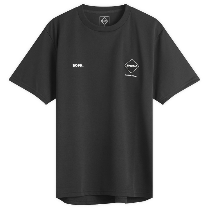 Photo: F.C. Real Bristol Men's Authentic Logo T-Shirt in Black
