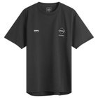 F.C. Real Bristol Men's Authentic Logo T-Shirt in Black
