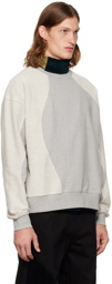 Andersson Bell Gray Paneled Sweatshirt
