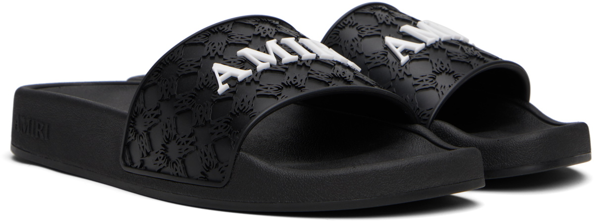 AMIRI Black MA Quad Pool Slides
