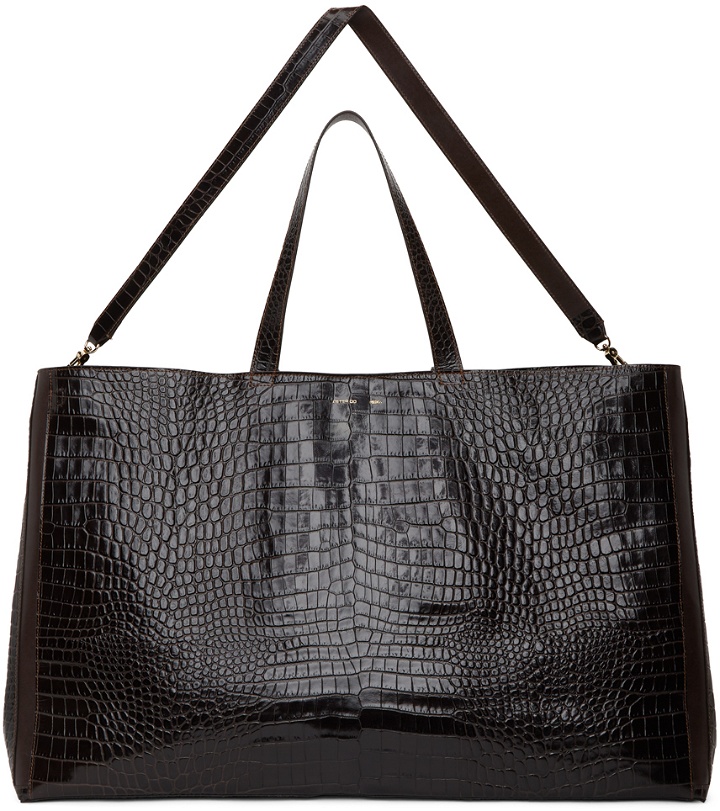 Photo: Peter Do Brown Medea Edition Croc Everyday Tote