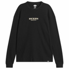 Dickies Men's Long Sleeve Waffle T-Shirt in Black