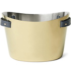 Ralph Lauren Home - Wyatt Gold-Tone and Leather Champagne Bucket - Gold