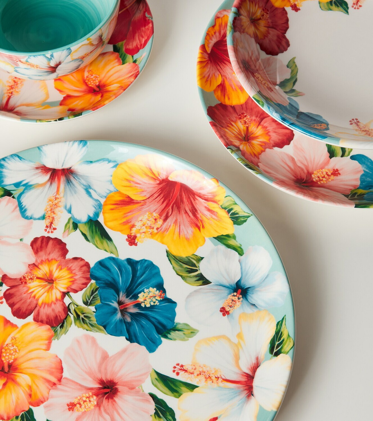 Dolce&Gabbana Casa Floral ceramic platter