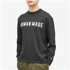 Human Made Men's Arch Logo Long Sleeve T-Shirt in Black